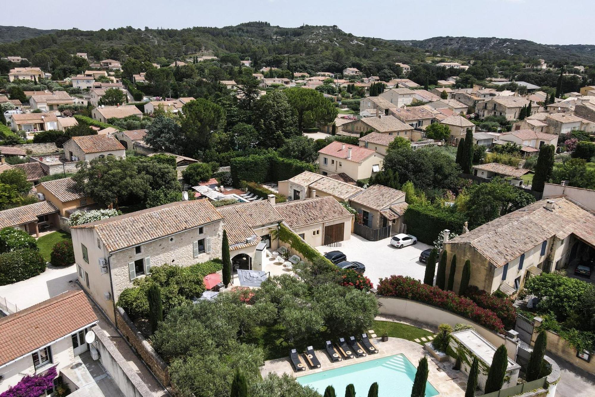 La Belle Vie Otel Saint-Hilaire-dʼOzilhan Dış mekan fotoğraf