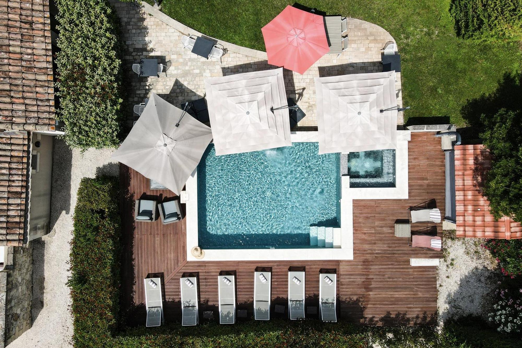 La Belle Vie Otel Saint-Hilaire-dʼOzilhan Dış mekan fotoğraf