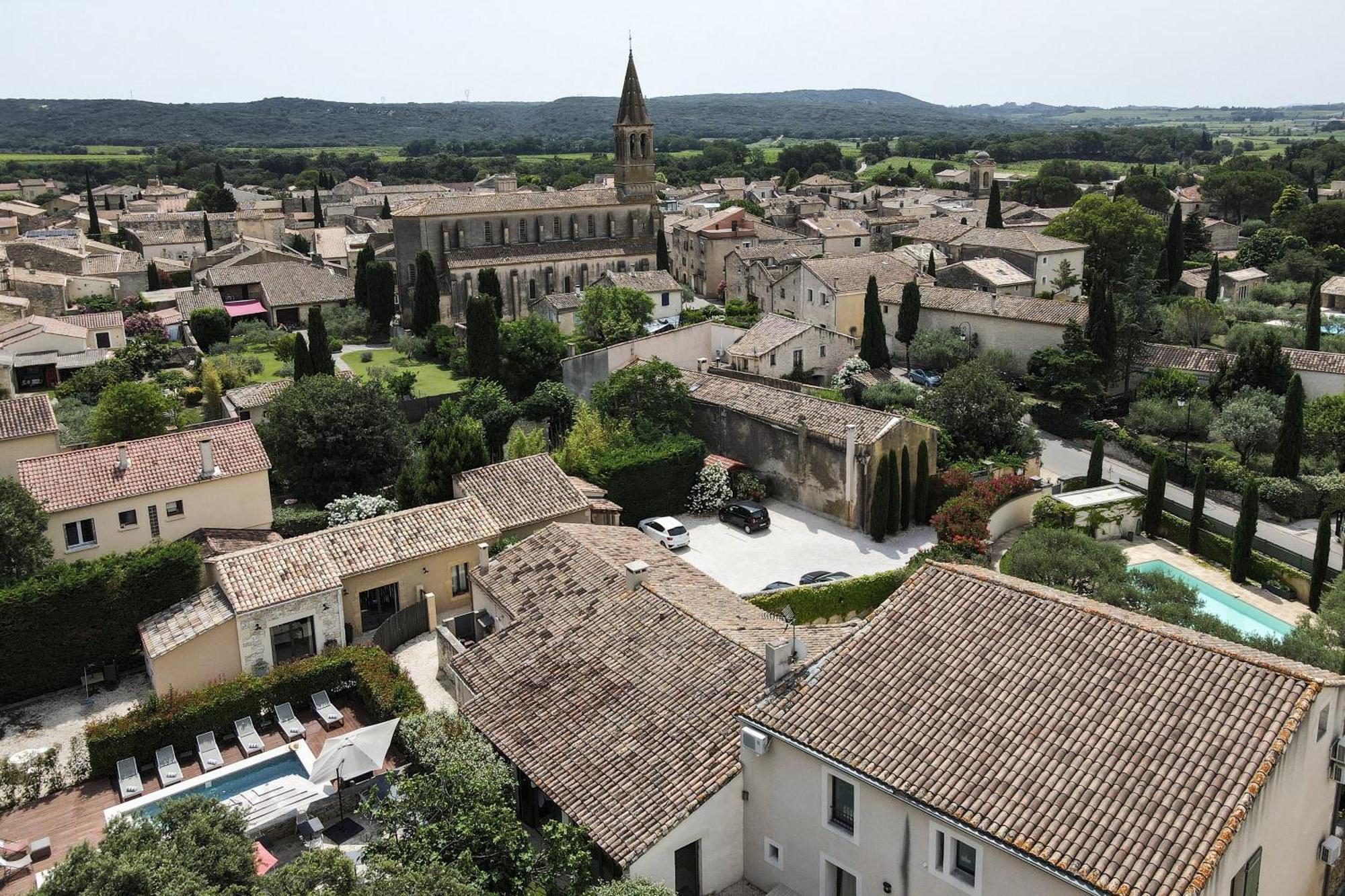 La Belle Vie Otel Saint-Hilaire-dʼOzilhan Dış mekan fotoğraf